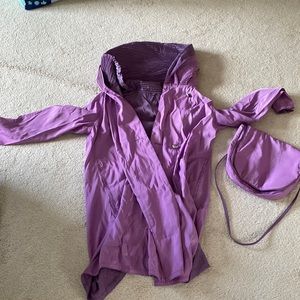 Mycra pac reversible waterproof rain jacket